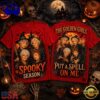 The Golden Girls Witchy Moon Vintage Portrait Halloween 3D Shirt , Music New Design T Shirt