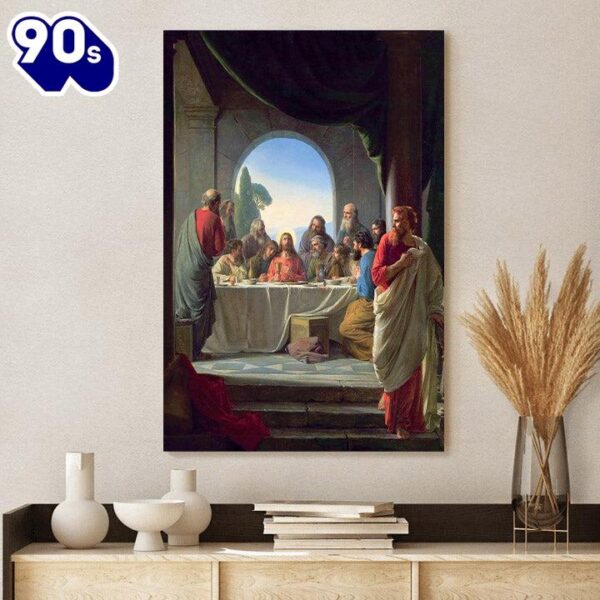 The Last Supper Canvas Wall Art Religious Wall Art Canvas