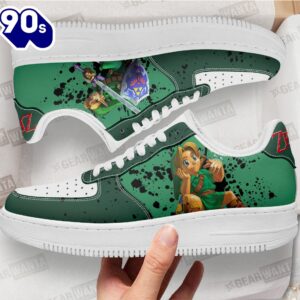 The Legend of Zelda Air Sneakers Custom For Gamer Shoes