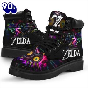 The Legend Of Zelda Leather Boots Gift Idea For
