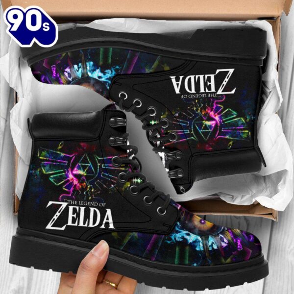 The Legend Of Zelda Leather Boots Gift Idea For
