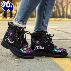 The Legend Of Zelda Leather Boots Gift Idea For
