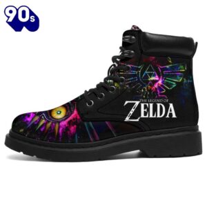 The Legend Of Zelda Leather Boots Gift Idea For