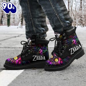 The Legend Of Zelda Leather Boots Gift Idea For