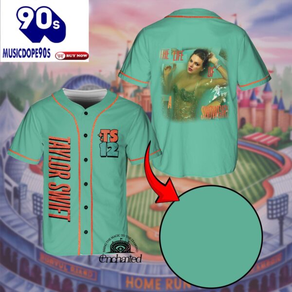 The Life Of A Showgirl Jersey Shirt, Taylor Swift Limited baseball Jersey