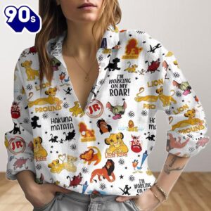 The Lion King Blouses Shirt,…
