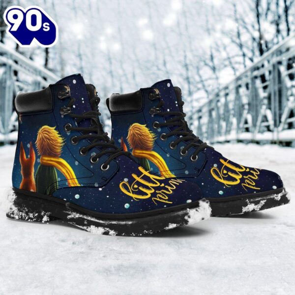 The Little Prince Leather Boots Timbs Custom Shoes Gift Idea
