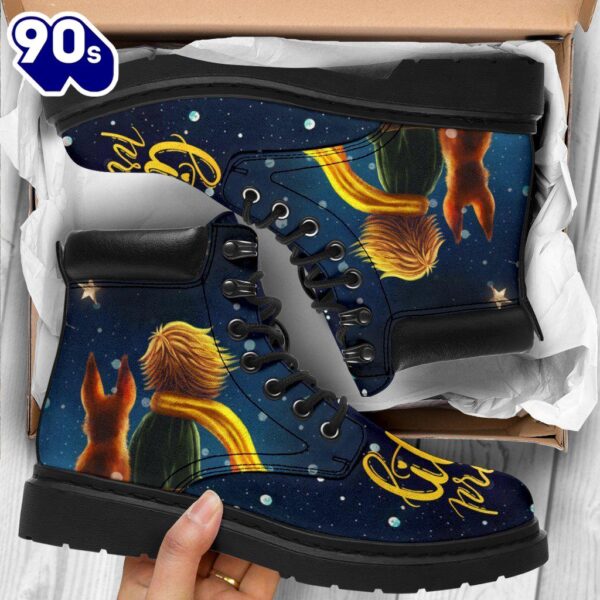 The Little Prince Leather Boots Timbs Custom Shoes Gift Idea