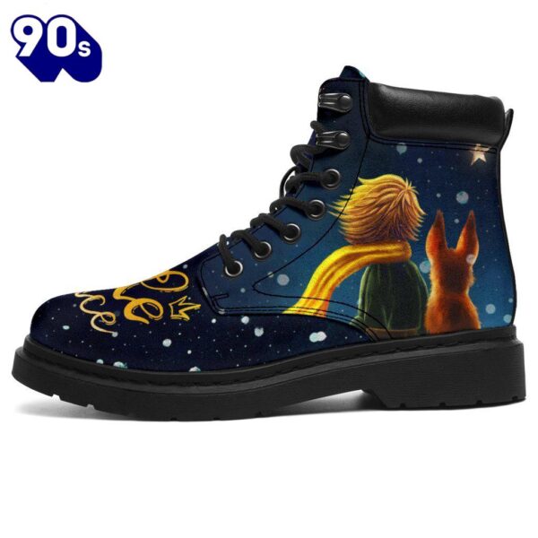 The Little Prince Leather Boots Timbs Custom Shoes Gift Idea