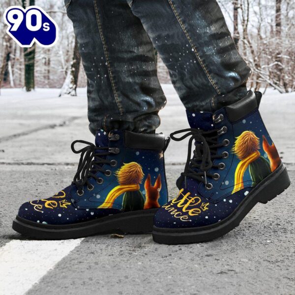 The Little Prince Leather Boots Timbs Custom Shoes Gift Idea