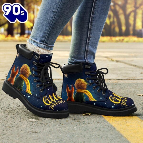 The Little Prince Leather Boots Timbs Custom Shoes Gift Idea