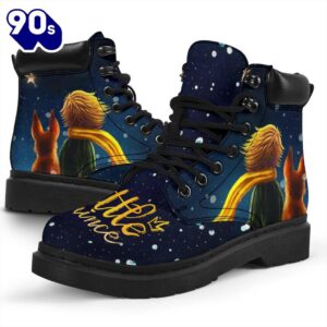 The Little Prince Leather Boots Timbs Custom Shoes Gift Idea