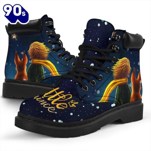 The Little Prince Leather Boots Timbs Custom Shoes Gift Idea