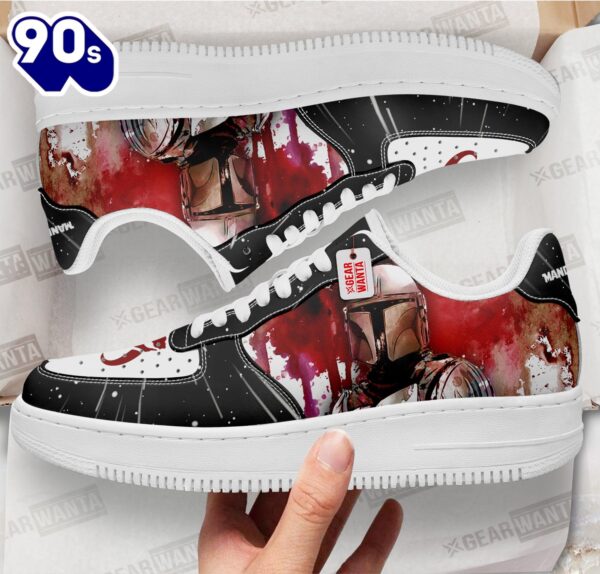The Mandalorian Star Wars Custom Air Sneakers