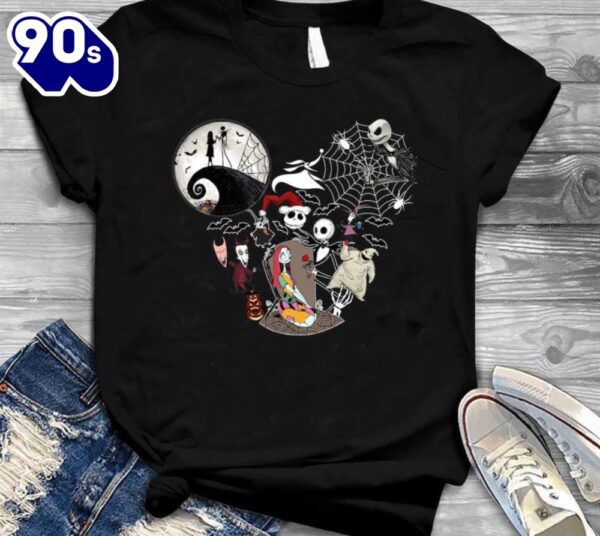 The Nightmare Before Christmas Shirt,Christmas Disney Shirt,Jack Skellington,Sally,Halloween Nightmare Shirt Gift Xmas