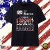 The Niners 80 Years Super Bowl Champions Abbey Road Signatures T Shirt, Viral 2D Graphic Tee