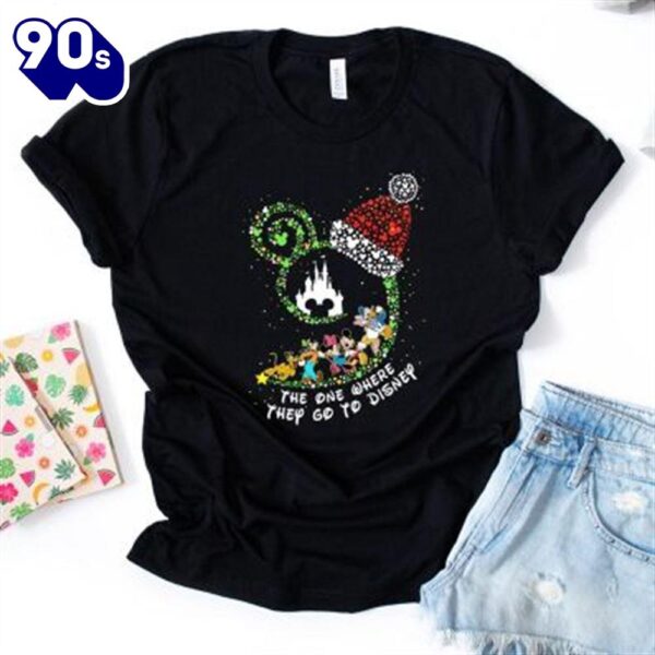 The One Where They Go To Disney Shirt ,Disneyland Shirt Gift Xmas