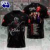 The Rolling Stones x Keith Richards 3D Apparel Gift For Fans Rock Music 3D Shirt