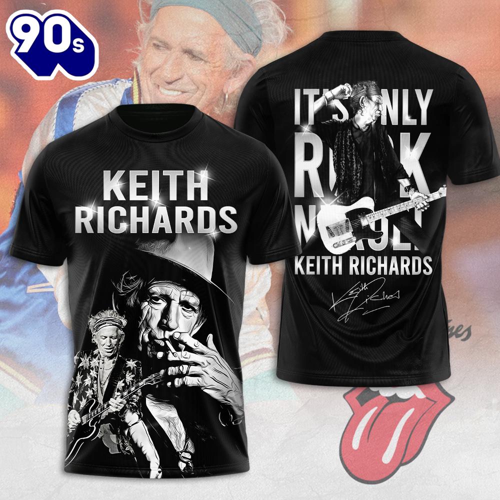 The Rolling Stones x Keith Richards 3D Apparel Gift Summer For Man And Women Rock Music 3D Shirt The Rolling Stones x Keith Richards 3D Apparel Gift Summer For Man And Women Rock Music 3D Shirt