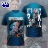 The Rolling Stones x Keith Richards 3D Apparel Summer 2025 Shirt Rock Music 3D Shirt