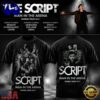 The Script Man In The Arena Tour 2026 Limited Edition T Shirt, Viral 3D Music Tee