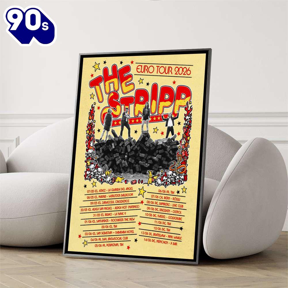 THE STRIPP Euro Tour 2026 Poster THE STRIPP Euro Tour 2026 Poster