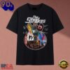 The Strokes Band Guitar Album Art Collage Vintage Graphic T Shirt, Trending Music 2D Tee