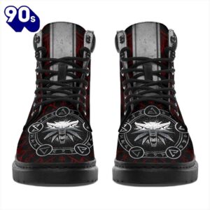 The Witcher Wolf Leather Boots Gift Idea