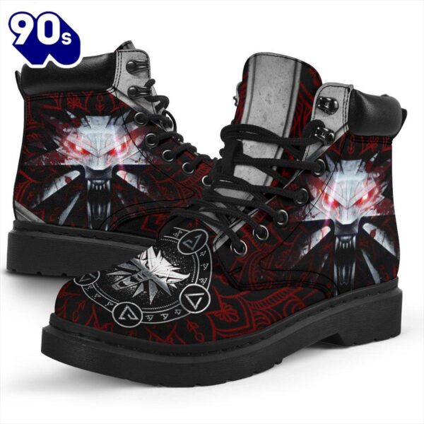 The Witcher Wolf Leather Boots Gift Idea