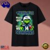 They Hate Us Because They Ain’t Us Seahawks Grinch Christmas 2026 T Shirt, Trending Music 2D Tee