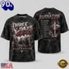 Three Days Grace Alienation Tour 2026 Limited Edition 3D Shirt, Viral 3D Music Tee