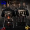 Three Days Grace Alienation Tour 2026 T Shirt, Viral 3D Music Tee