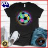 Halloween 2025  Tie Dye Soccer Ball For All Soccer Lovers Men Women And Kids T-Shirt