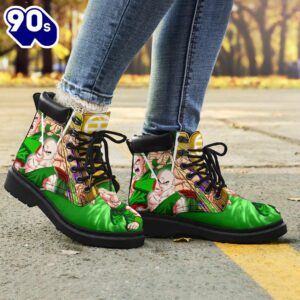 Tien Shinhan Dragon Ball Leather Boots Shoes Anime Custom Idea