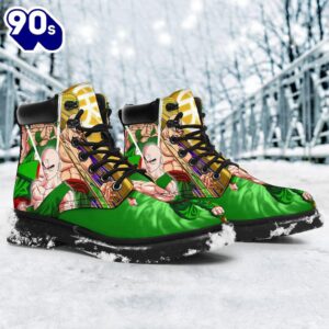 Tien Shinhan Dragon Ball Leather Boots Shoes Anime Custom Idea
