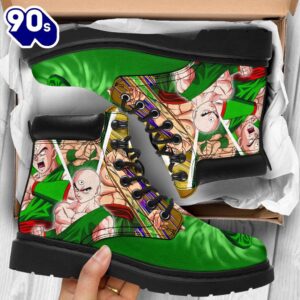 Tien Shinhan Dragon Ball Leather Boots Shoes Anime Custom Idea