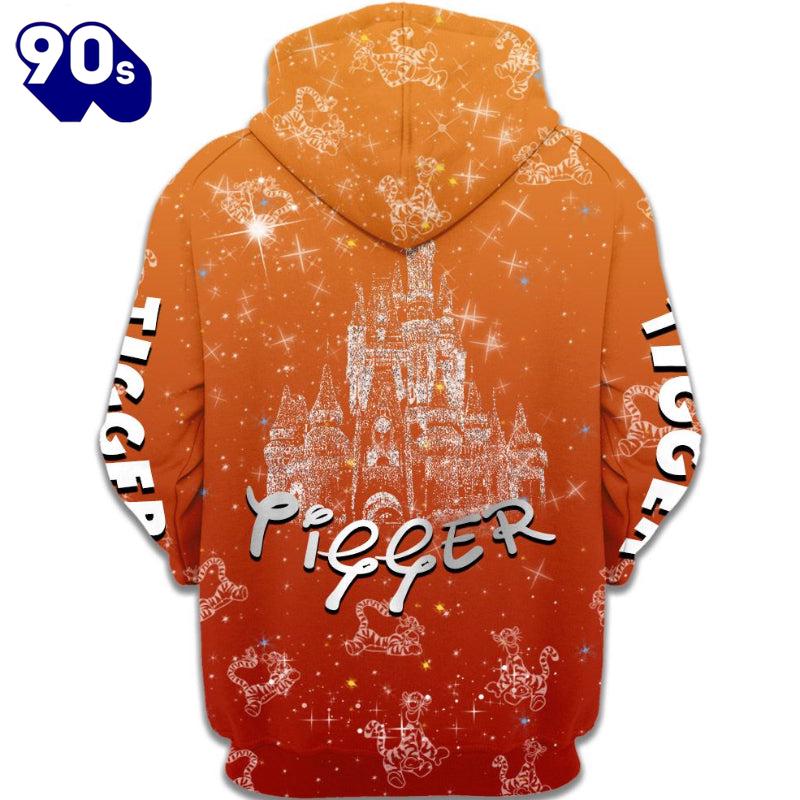 Tigger Cartoon Character Activewear Set Tigger Cartoon Character Activewear Set
