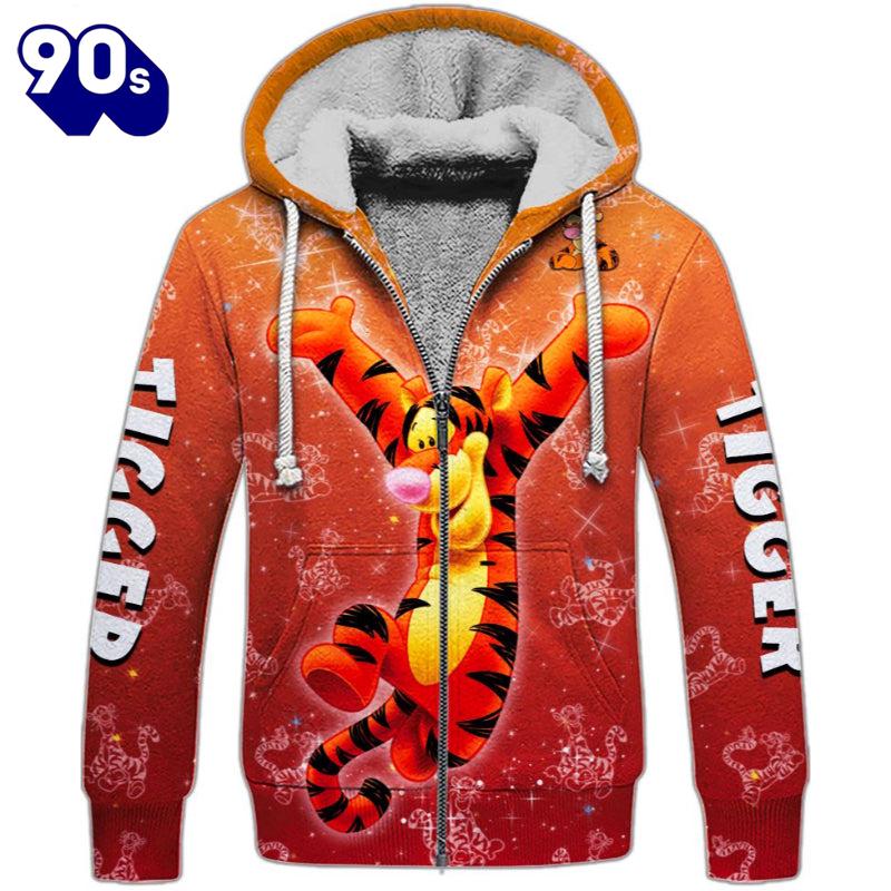 Tigger Cartoon Character Activewear Set Tigger Cartoon Character Activewear Set