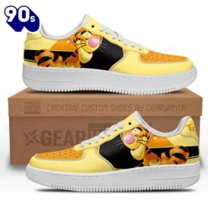 Tigger Custom Cartoon Air Sneakers
