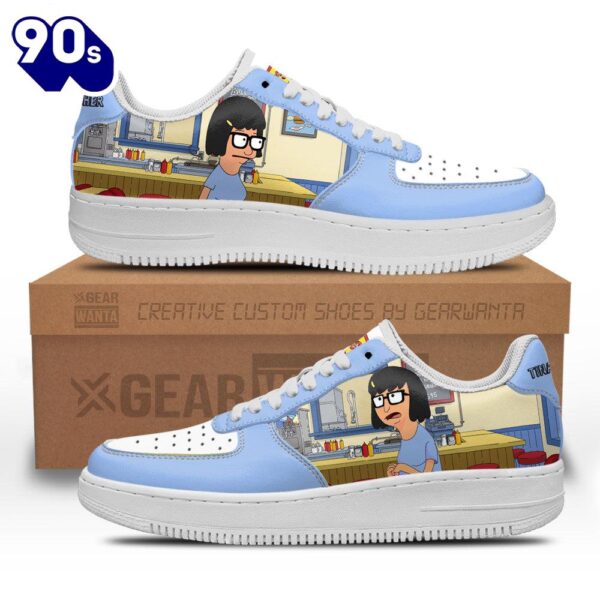 Tina Belcher Bob’s Burger Custom Air Sneakers