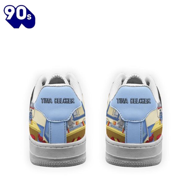 Tina Belcher Bob’s Burger Custom Air Sneakers