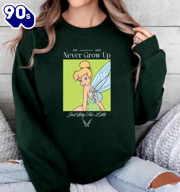 Tinker Bell Nerver Grow Up Taylor Swift T Shirt