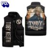 Toby Keith 2D Sleeveless Jacket Christmas For Fans – Music Sleeveless Down Jacket
