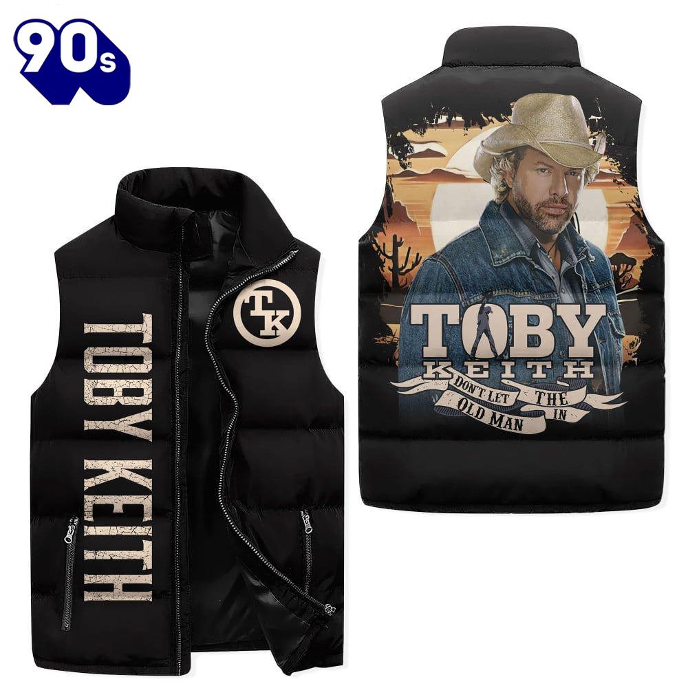 Toby Keith 2D Sleeveless Jacket Christmas For Fans - Music Sleeveless Down Jacket Toby Keith 2D Sleeveless Jacket Christmas For Fans - Music Sleeveless Down Jacket