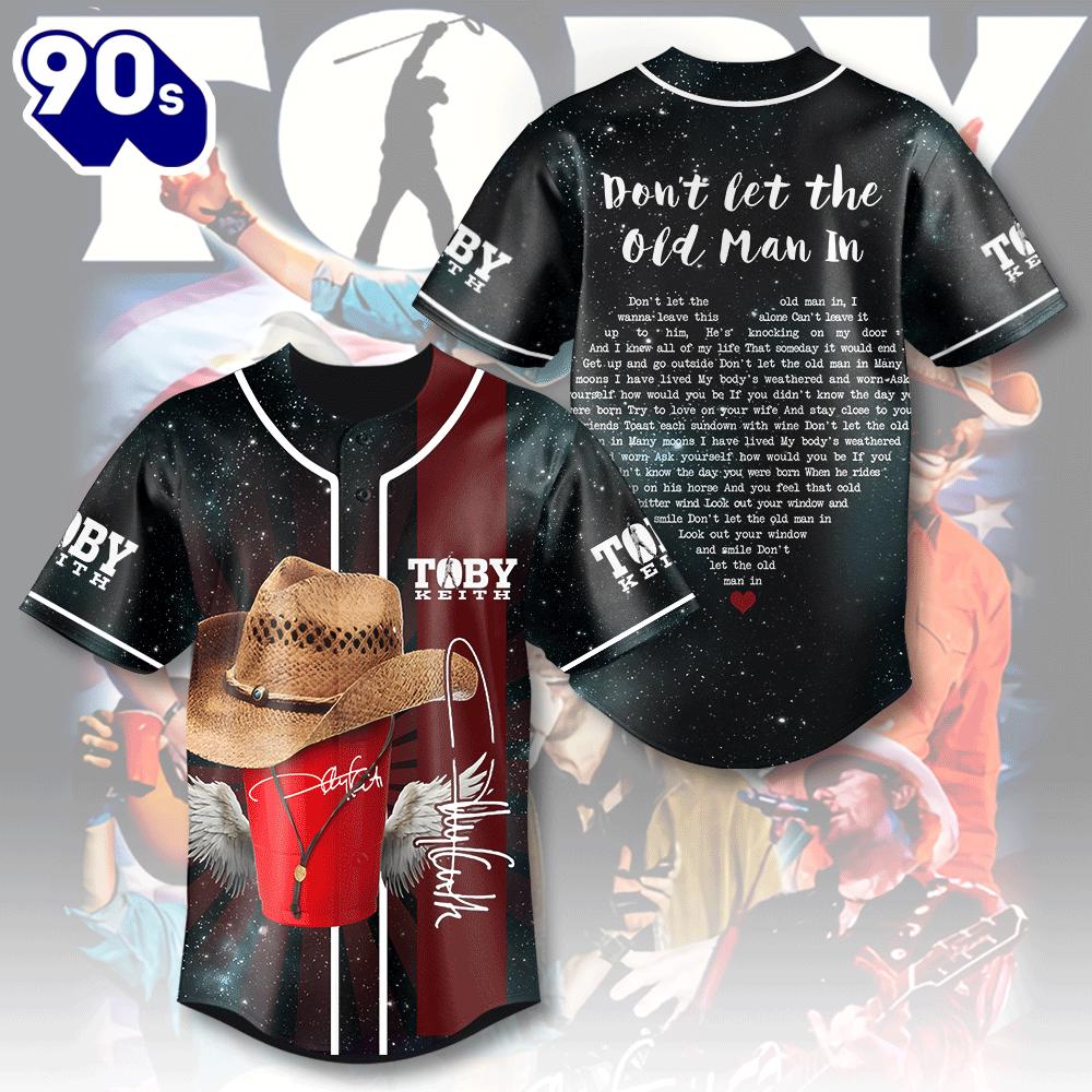 Toby Keith Baseball Jersey Toby Keith Baseball Jersey