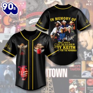 Toby Keith Baseball Jersey