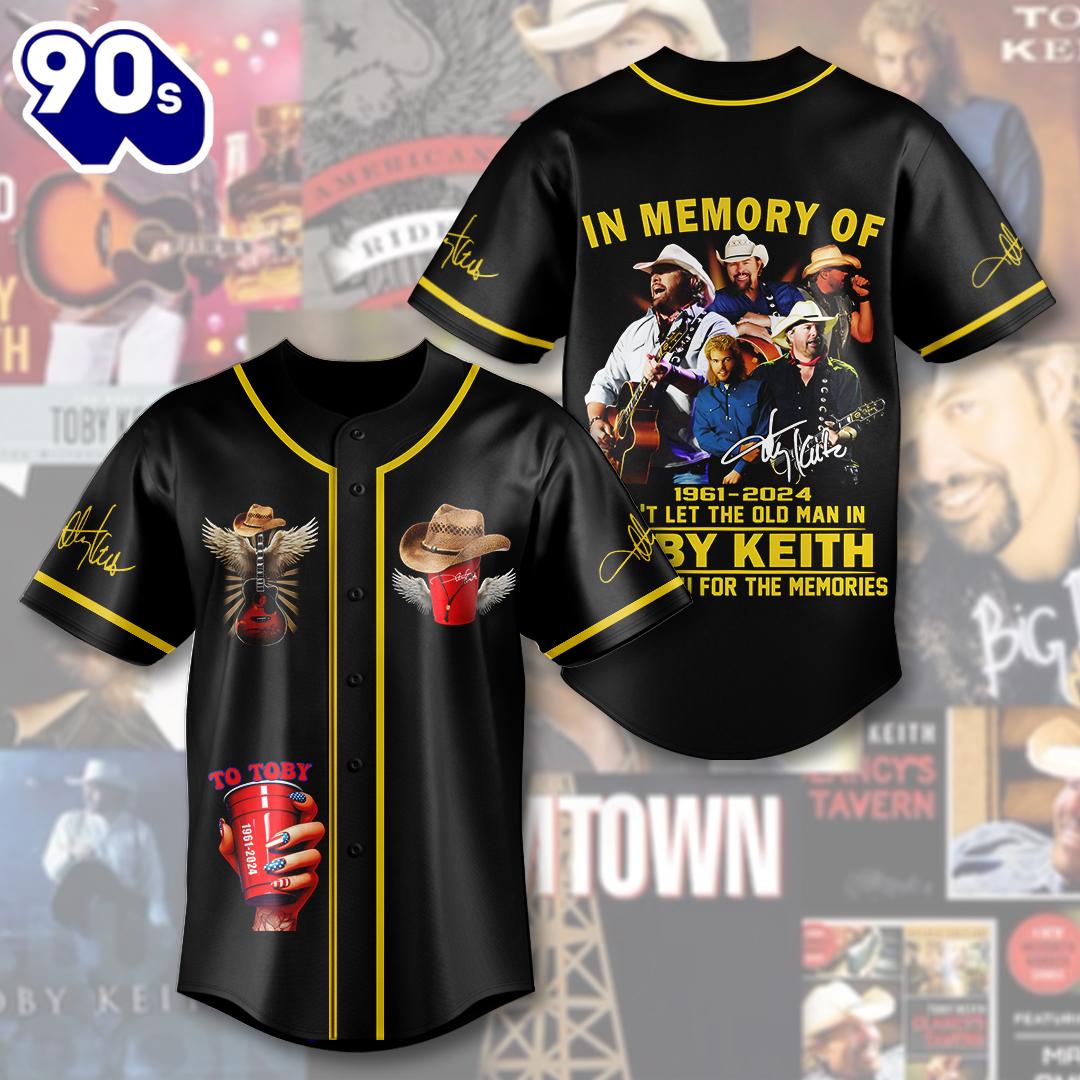 Toby Keith Baseball Jersey Toby Keith Baseball Jersey