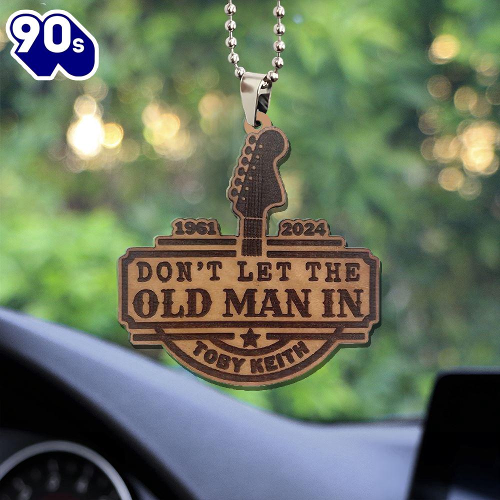 Toby Keith Custom Shape 2-sided Acrylic Car Ornament Gift For Xmas Christmas Day Toby Keith Custom Shape 2-sided Acrylic Car Ornament Gift For Xmas Christmas Day