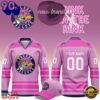 Toledo Walleye 2026 Pink In The Rink Limited Edition Custom Hockey Jersey, Sport Trend 3D Shirt