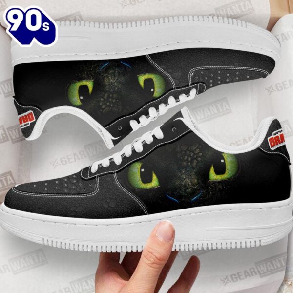 Toothless Dragon Air Sneakers Custom Cartoon Shoes